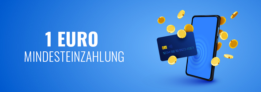 Beste Casino Zahlungsoptionen für 1 EUR Einzahlung
