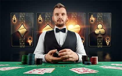 Tischspiele und Live Dealer Spiele