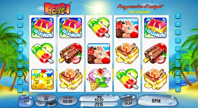 Beach Life kostenlos spielen mit der Demo.