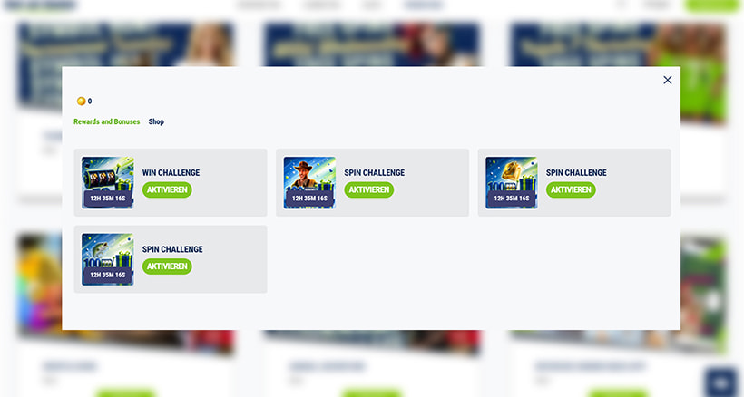 Die Rewards bei bet-at-home.