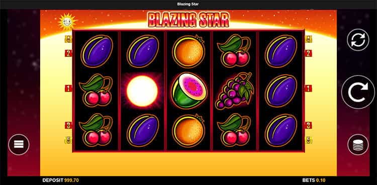 Blazing Star Gameplay.