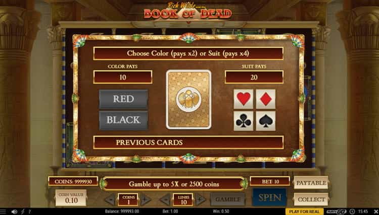 Book of Dead Scatter