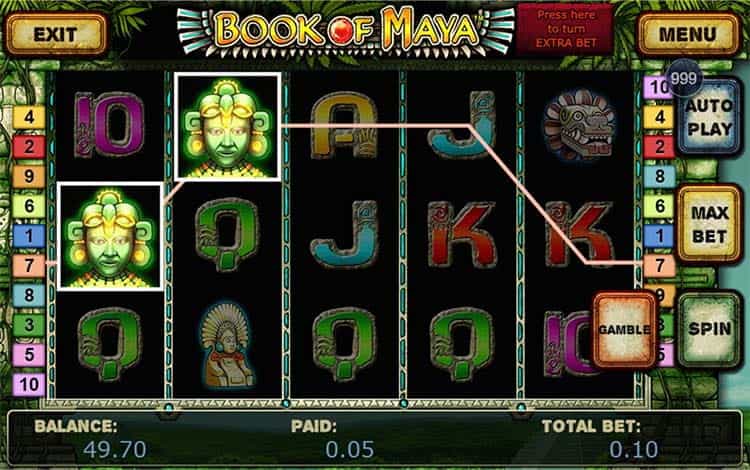 Book of Maya Gameplay