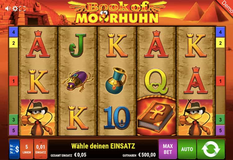 Book of Moorhuhn Demo