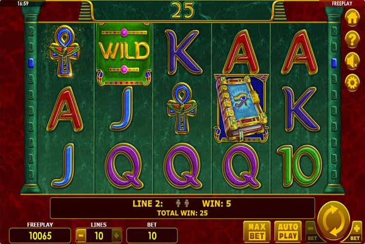 Book of Pharao Gameplay