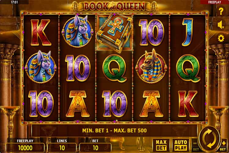 Book of Queen kostenlos spielen mit der Demo.