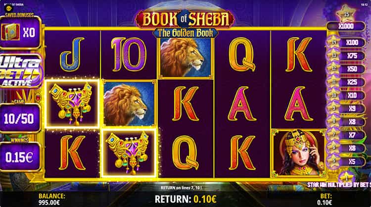 Book of Sheba Gameplay