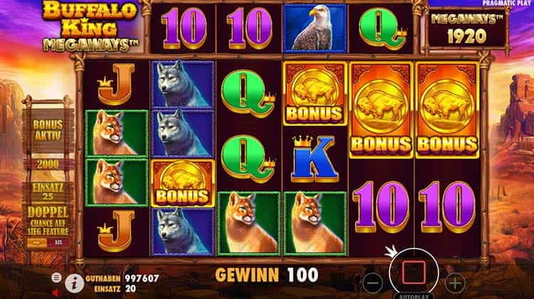 Buffalo King Megaways Scatter