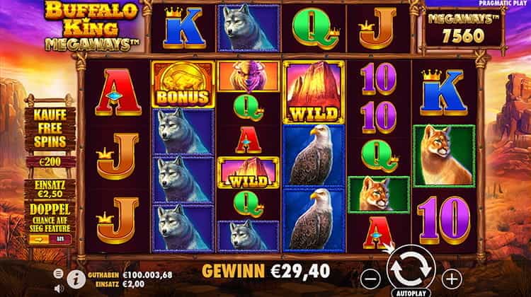 Buffalo King Megaways Wild