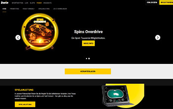 bwin Homepage