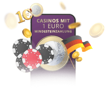 Beste Online Casinos mit nur 1 EURO Mindesteinzahlung