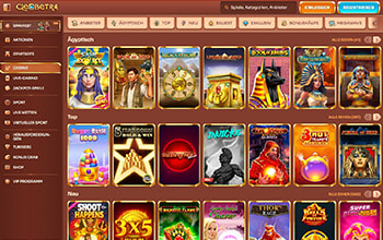 Die Casino Spiele bei Cleobetra.