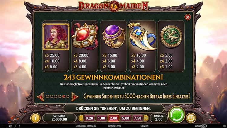 Dragon Maiden Scatter