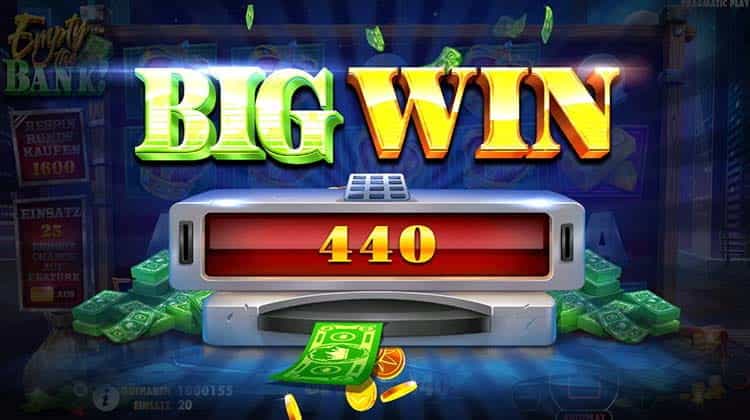 Empty the Bank Bonusspiel