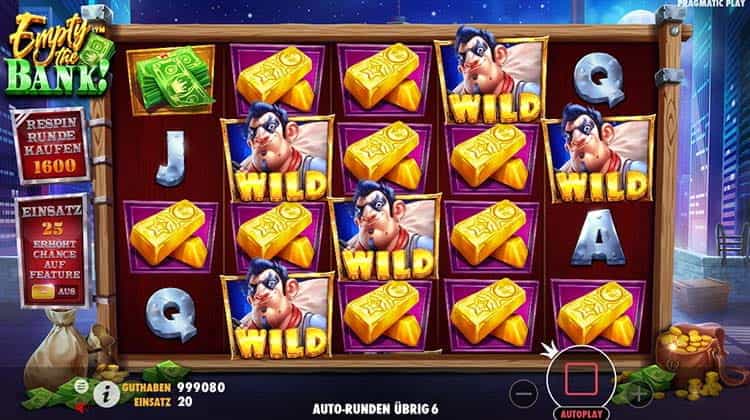 Empty the Bank Wild