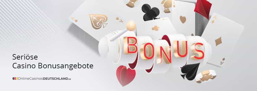 Seriöser Casino Bonus mit fairen Bedingungen