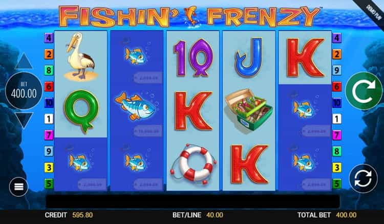 fishin frenzy demo