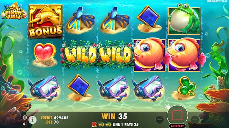 Fishin’ Reels Gameplay