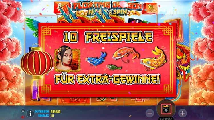 Floating Dragon Freispiele
