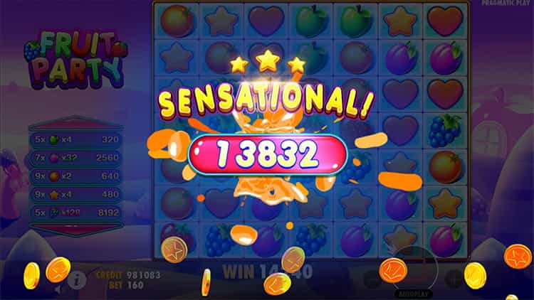 Fruit Party Bonusspiel