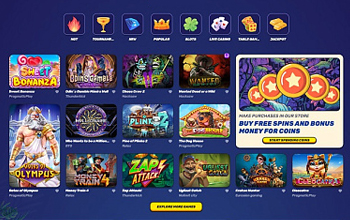 Die Gamblezen Spielauswahl.