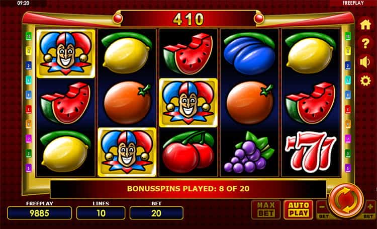 Golden Joker Slot Scatter