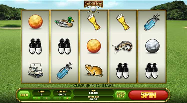 Golden Tour kostenlos spielen mit der Demo.