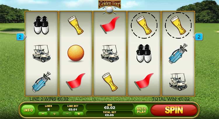 Golden Tour Gameplay