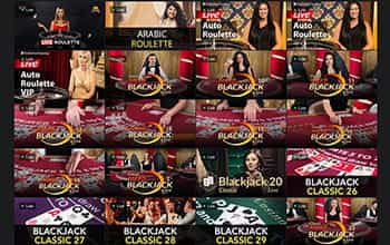 Golden Star Live Casinospiele.