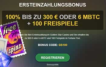 Golden Star Casino Bonusaktionen.