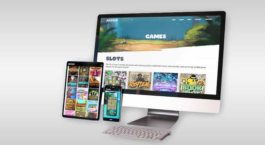 Das Spielangebot von Hacksaw Gaming