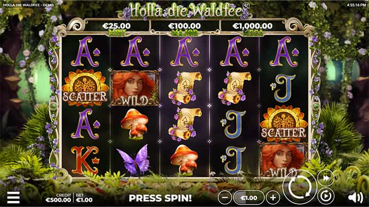 Holla die Waldfee kostenlos spielen mit der Demo.