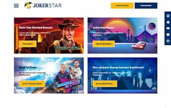 Jokerstar Willkommensbonus