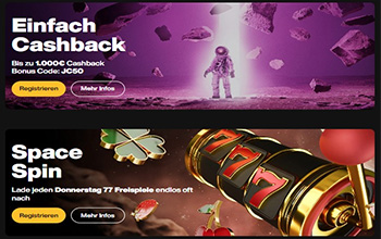 JustCasino Bonusangebote