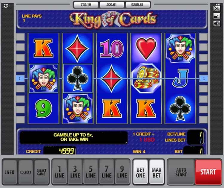 King of Cards Gameplay