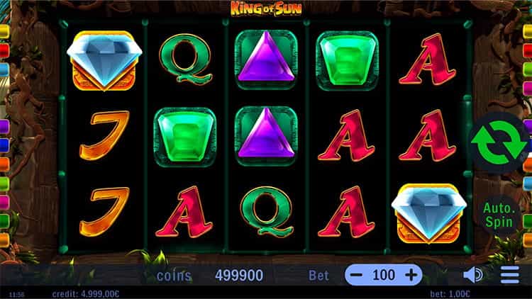 King of Sun kostenlos spielen mit der Demo.