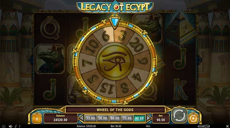 Legacy of Egypt Bonusspiel