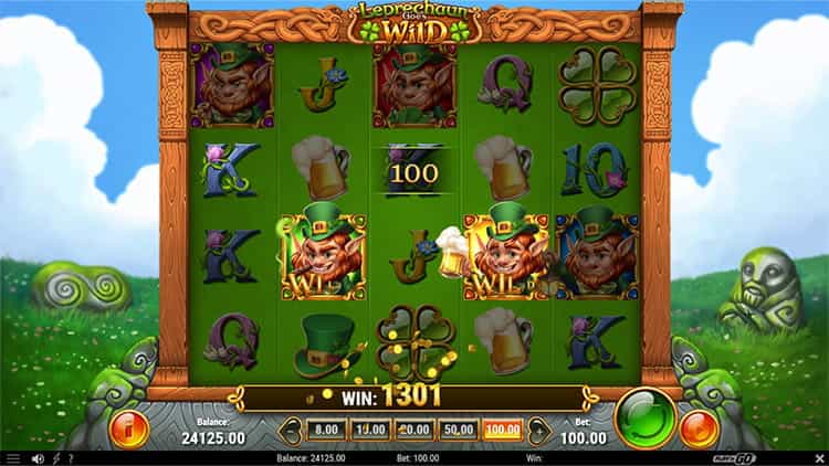 Leprechaun Goes Wild Gameplay