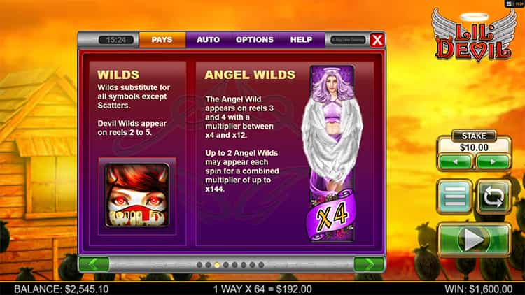 Lil Devil Gewinntabelle 3