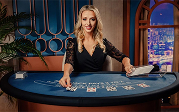 Live Blackjack Gameplay 1