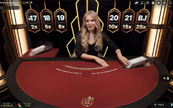 Live Blackjack Gameplay 2