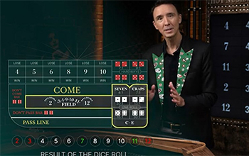 Live Craps Gameplay 1