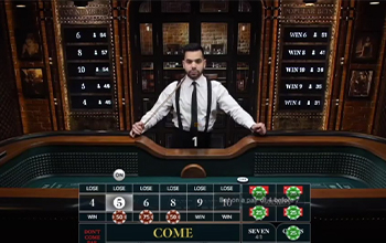 Live Craps Gameplay 4