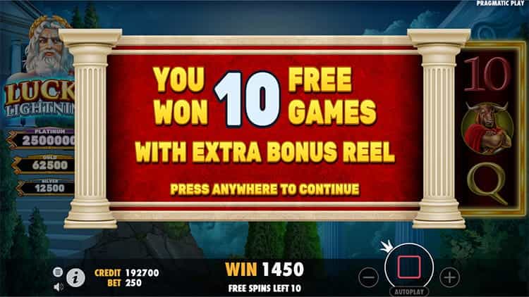 Lucky Lightning Scatter