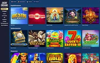 Luckydreams Casino Spiele