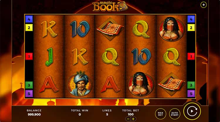 Magic Book kostenlos spielen mit der Demo.