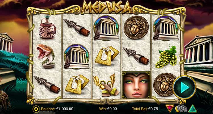 Medusa kostenlos spielen mit der Demo.