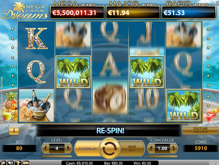 Mega Fortune Dreams Gameplay
