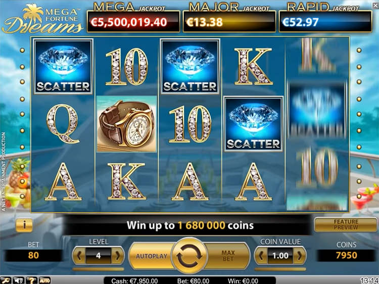 Mega Fortune Dreams Gameplay