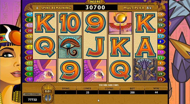 Mega Moolah Isis Gameplay